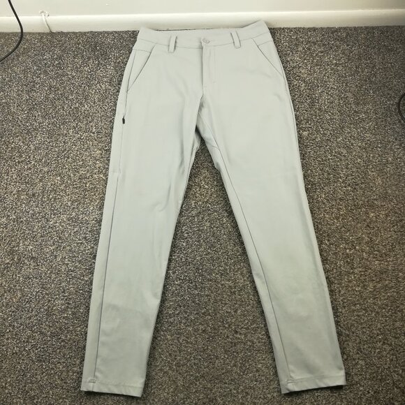 Bylt Everyday Pants 2.0 Mens 31 Gray Performance Stretch 31x30 Slim Fit - Picture 1 of 13